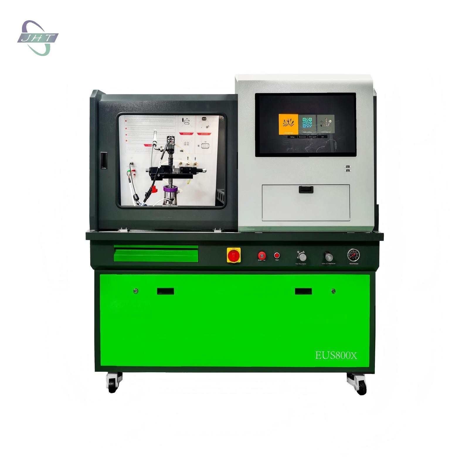 EUS800X Single Pump Spray Oral Pressure Test Bench Fuel Injection System Calibration Machine for Vehicle Repair