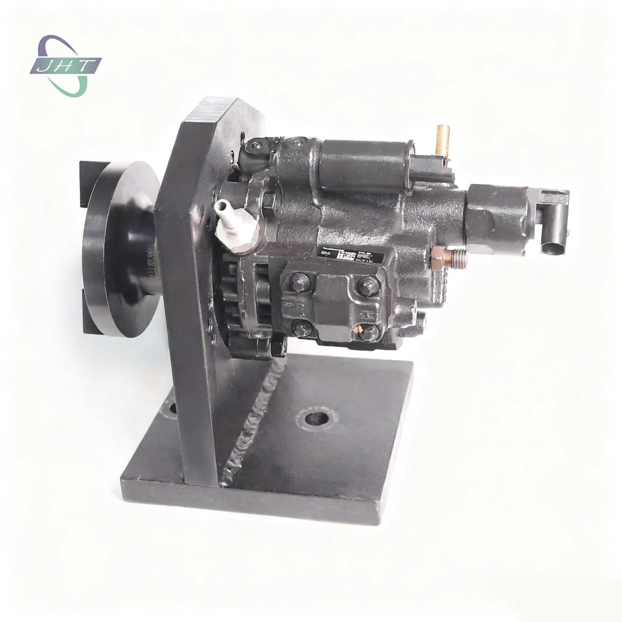 L Plate Large Hole and Connecting Ring Bracket Test Bench Holder Support Fixture Diesel Fuel Injection Pump