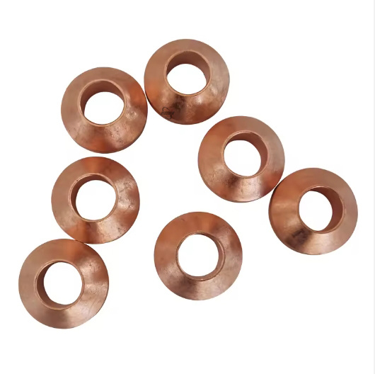 High Quality Copper Cone Pad Pipe Tube Nest Copper Pad Cone GasketHigh Pressure Oil Tube Anti Oil Leaking Gasket 7*15*6.5